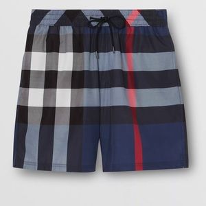 Burberry Drawstring Swim Trunks